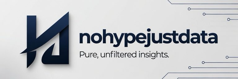 No Hype Just Data banner