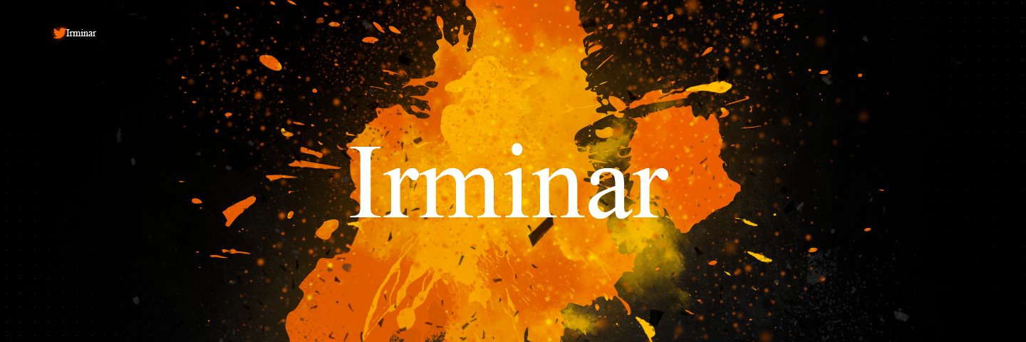 Irminar's profile banner image