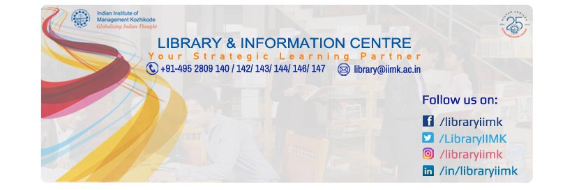 LibraryIIMK's profile banner image