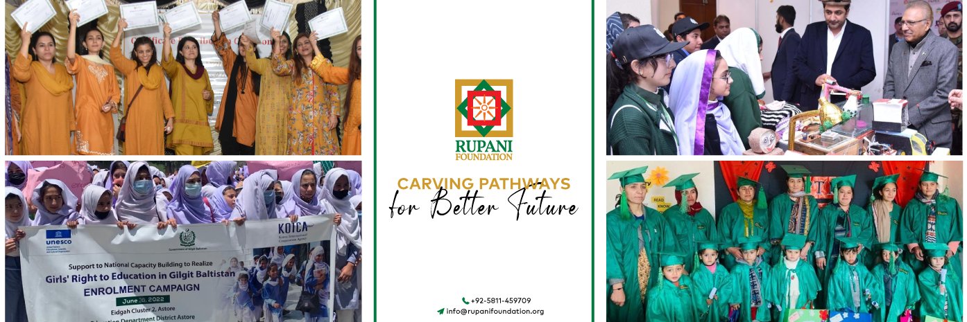 Rupani Foundation Pakistan banner