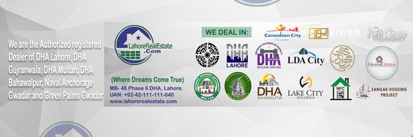 DHA Lahore, Multan, Bwlpur, Gujranwala Updates Profile Banner