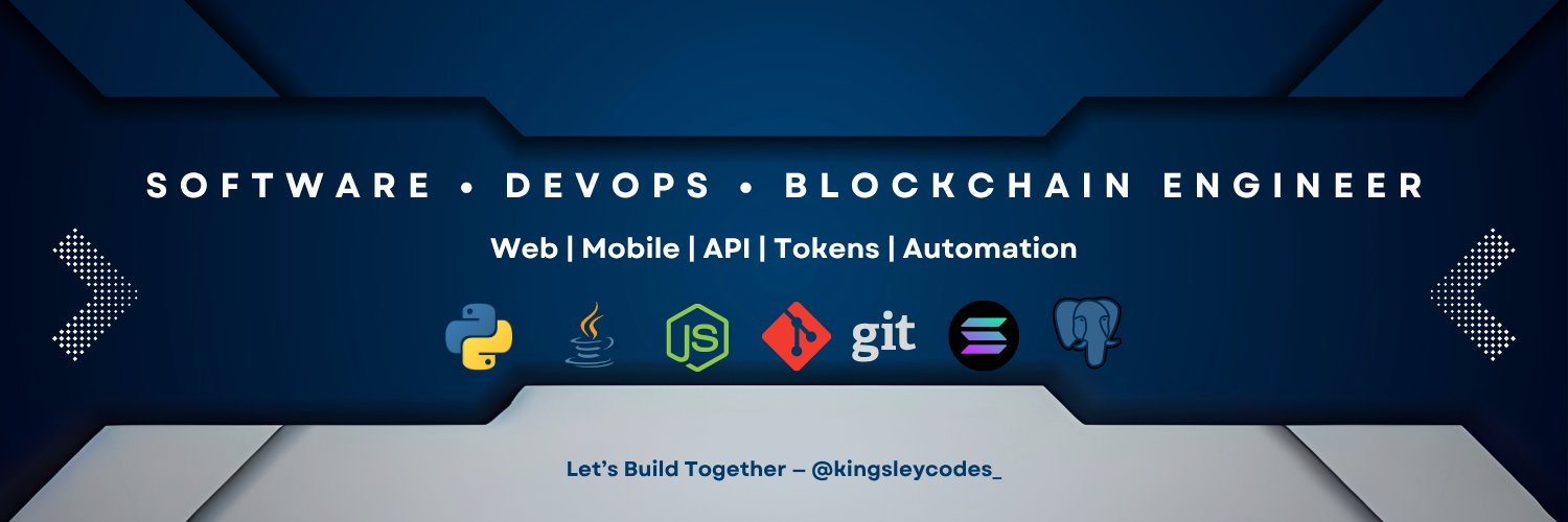 Kingsley Codes banner