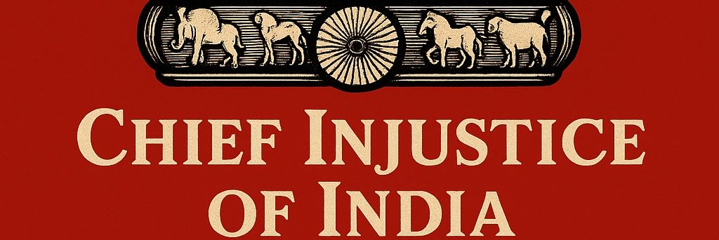 Chief Injustice Of India 🔨 banner