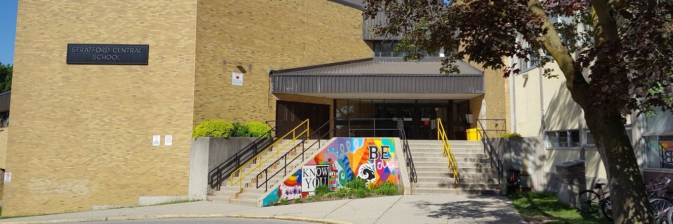 Stratford Central S.S. banner