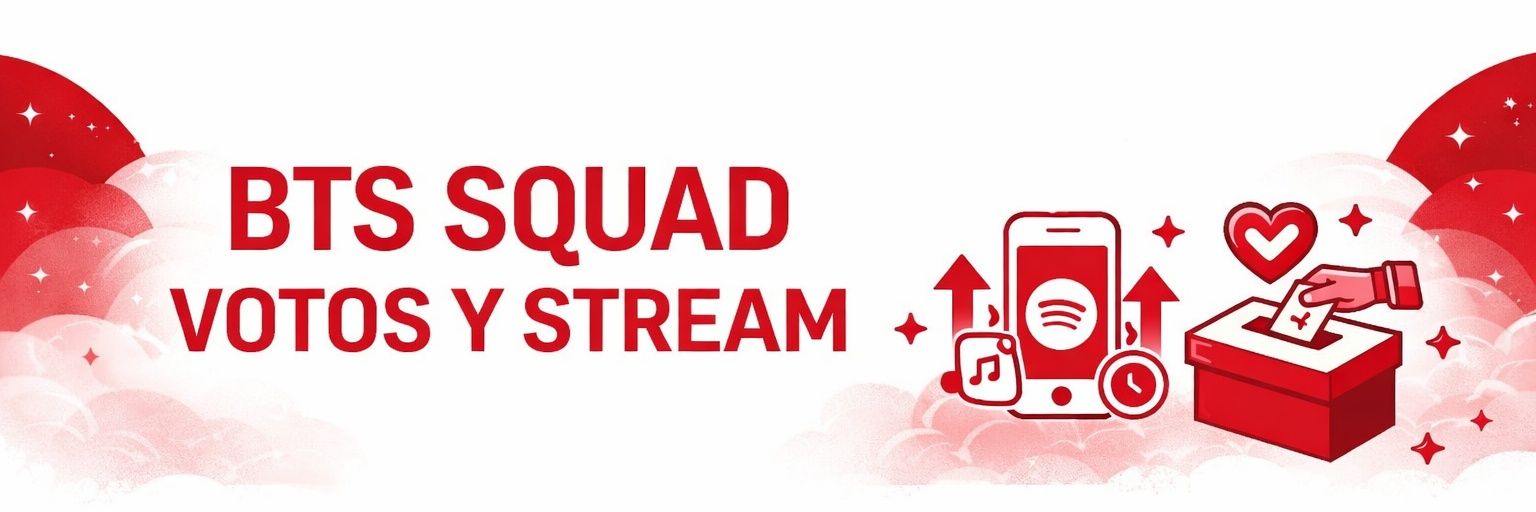 BTS SQUAD⁷ | VOTOS - STREAM banner