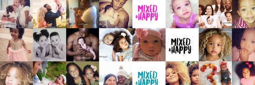 mixedandhappy's profile banner image
