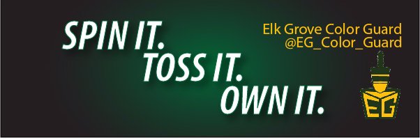 EG Color Guard banner