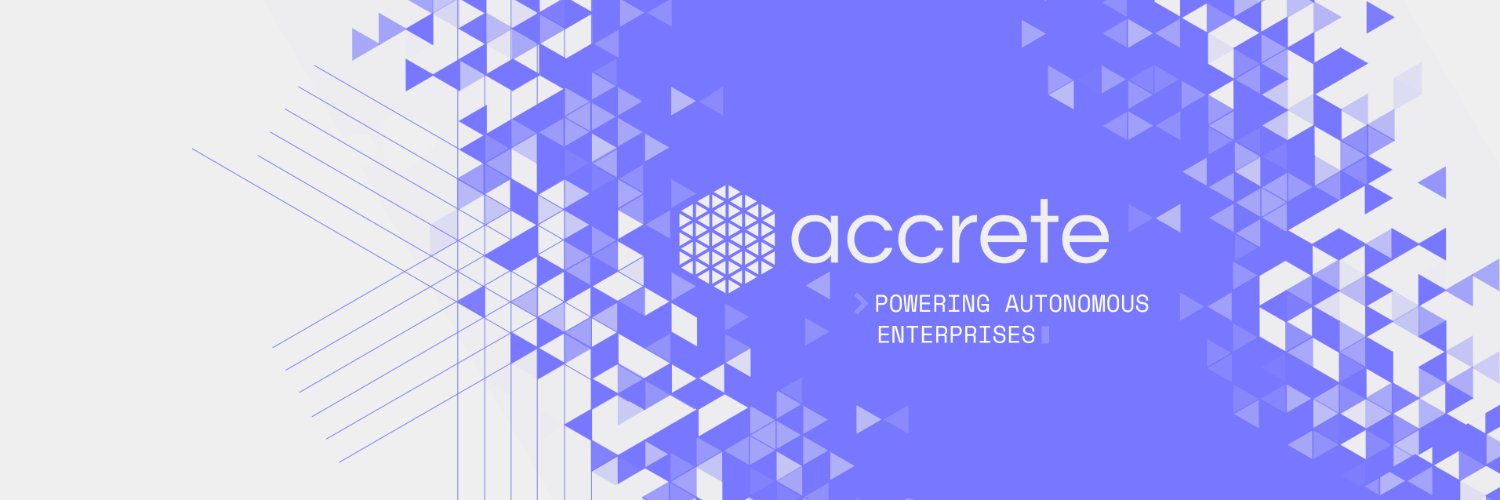 Accrete banner