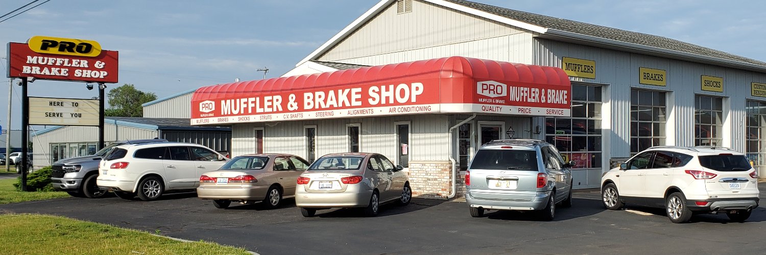 Pro Muffler & Brake banner