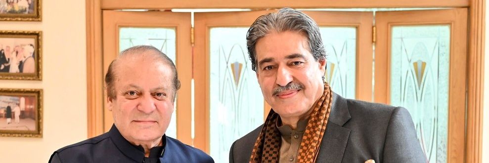 Senator Nasir Butt banner