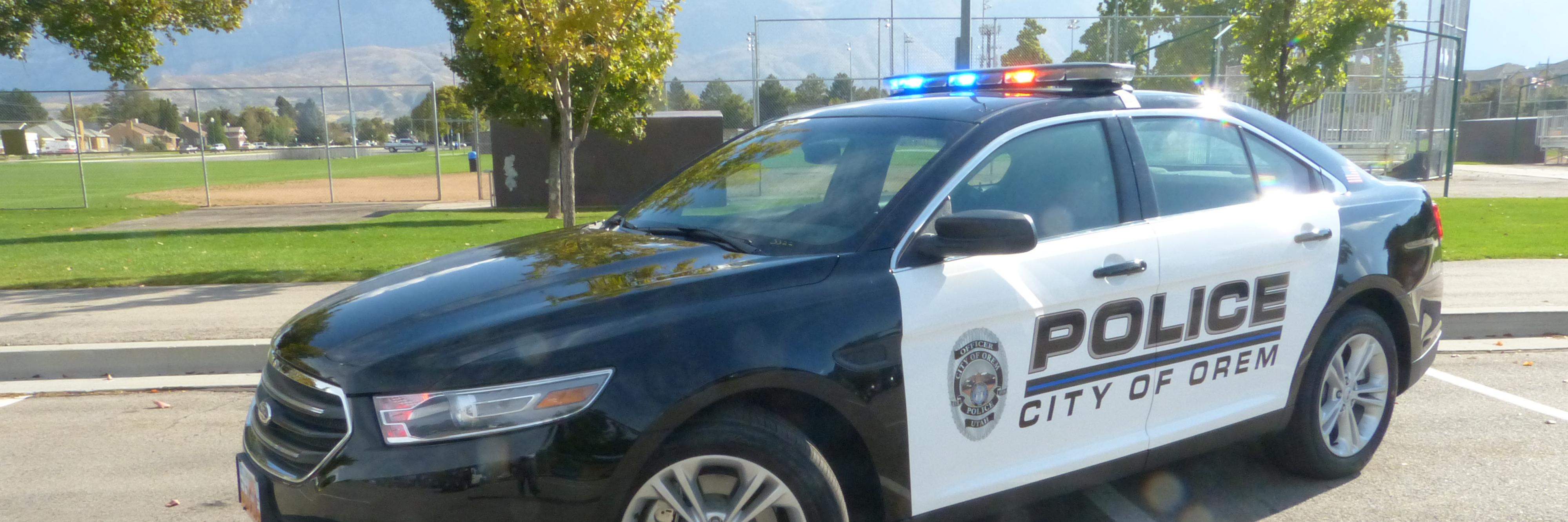 Orem Police Dept. banner