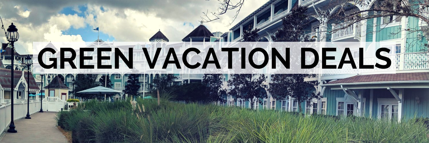 Green Vacation Deals banner