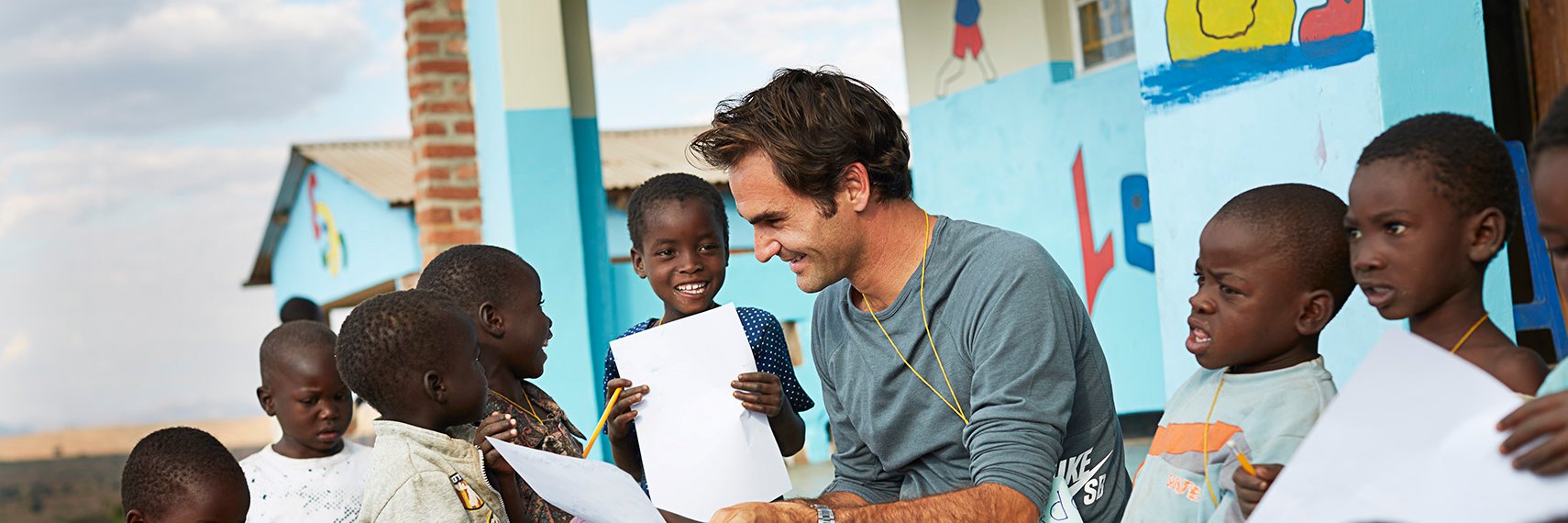 Roger Federer Foundation banner