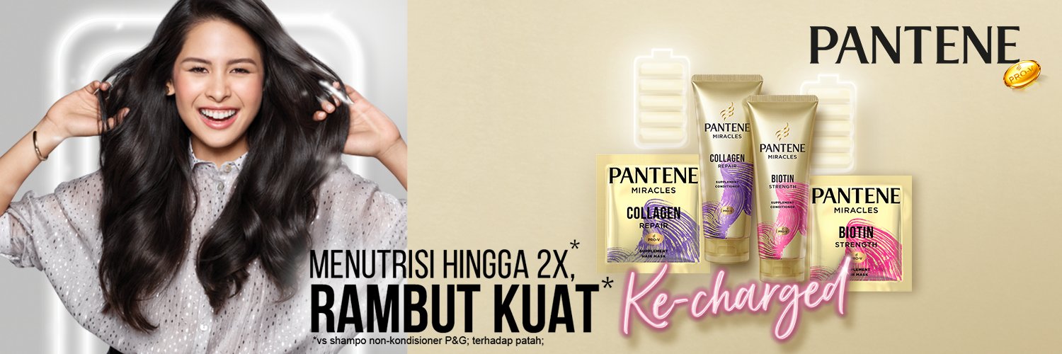 Pantene Indonesia banner