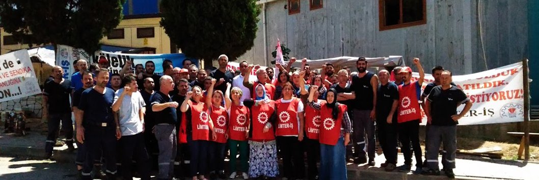 DİSK / LİMTER-İŞ SENDİKASI's banner