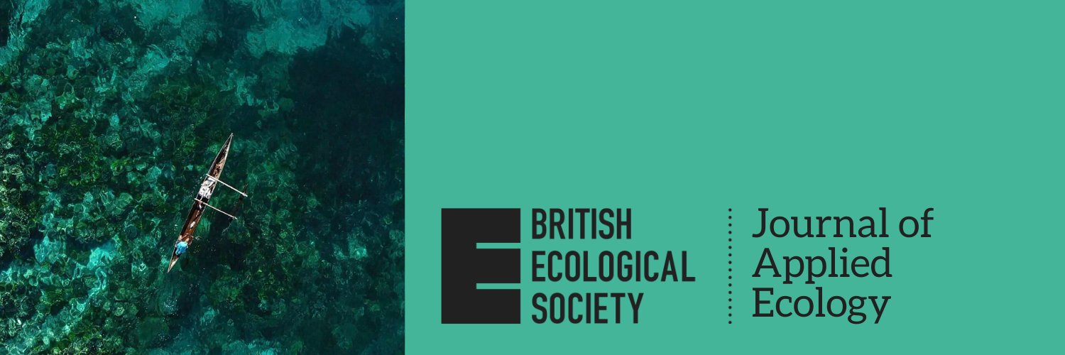 Journal of Applied Ecology's banner
