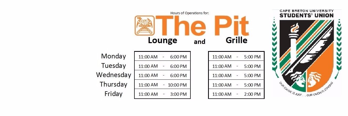 The Pit Lounge banner