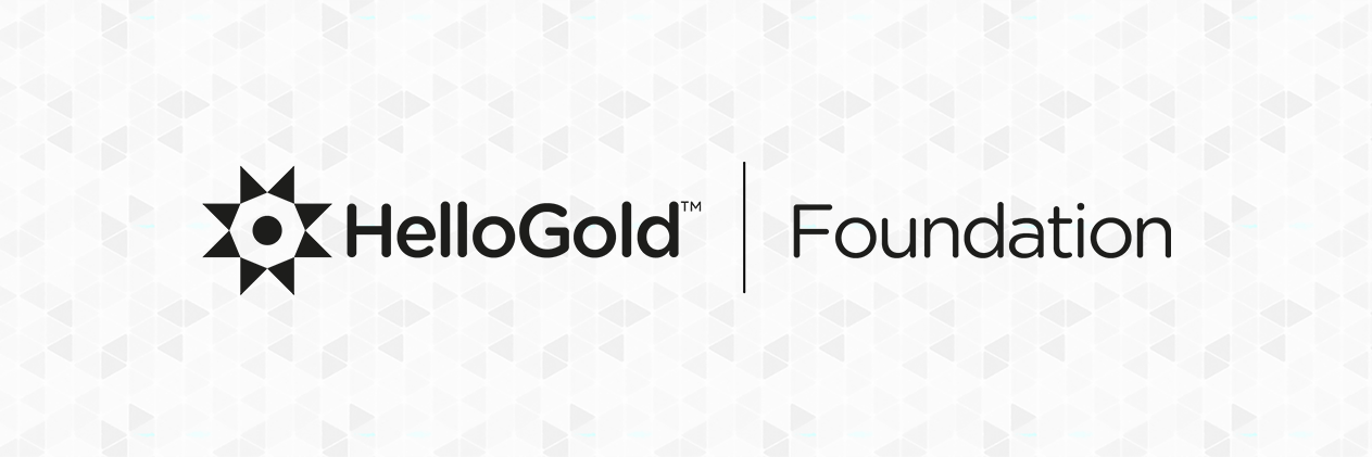 HelloGold Foundation banner