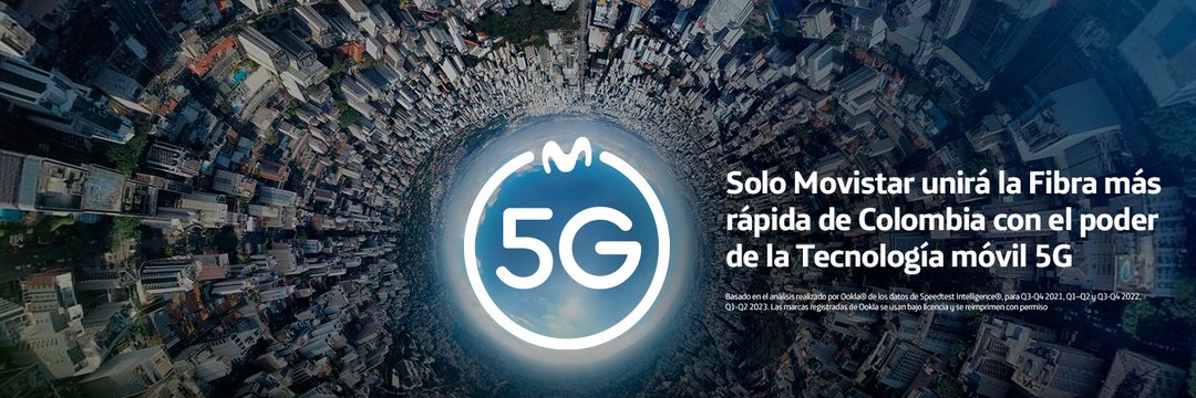 Telefónica Colombia banner