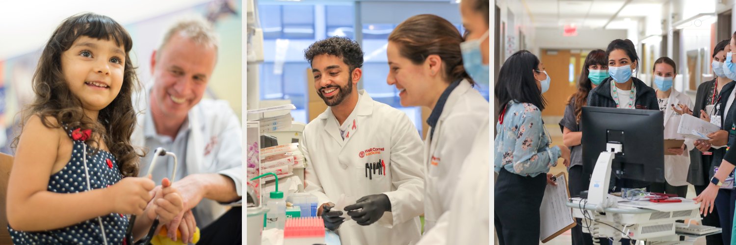 Weill Cornell Pediatrics banner