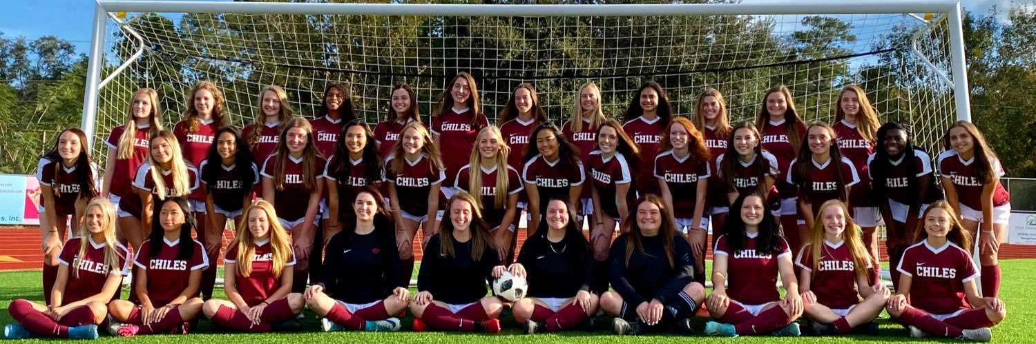 Chiles Girls Soccer banner
