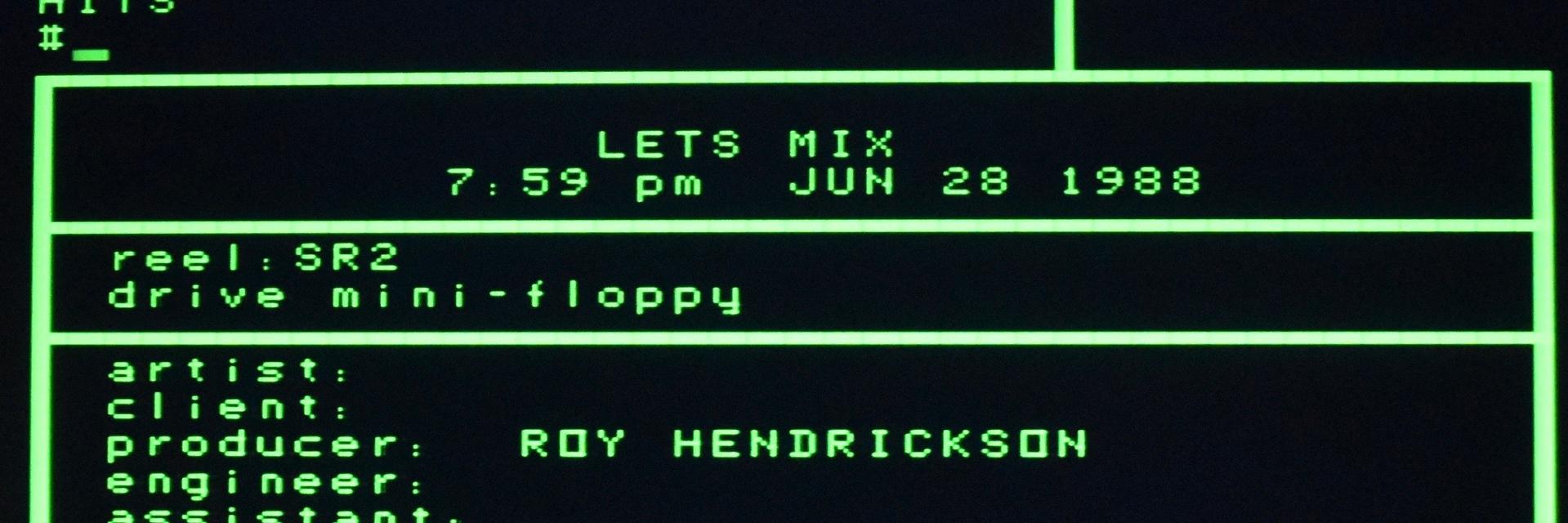 Roy Hendrickson banner