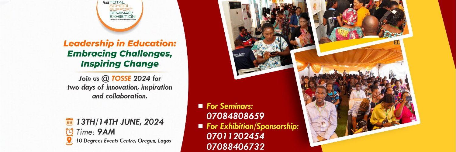 TOSSE EDUCATION SHOW AFRICA banner