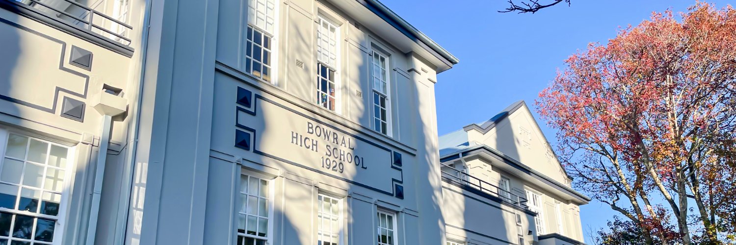 Bowral High School banner