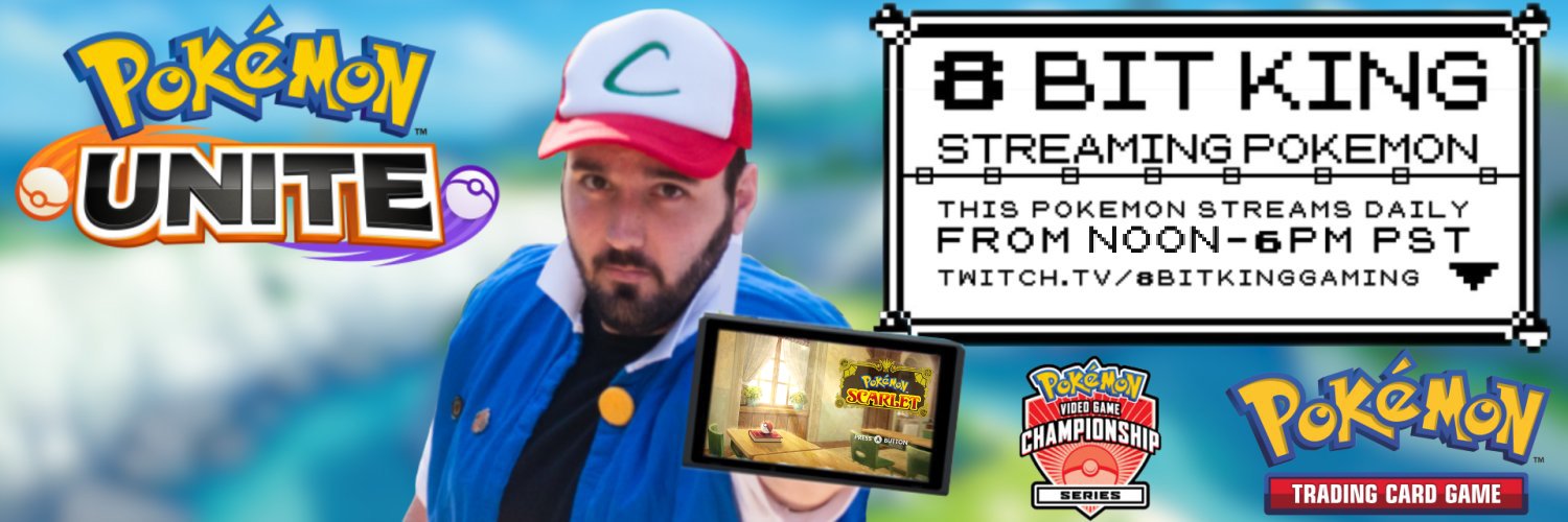 👑 The 8 Bit King 👑 banner