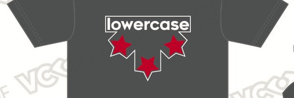 lowercase banner