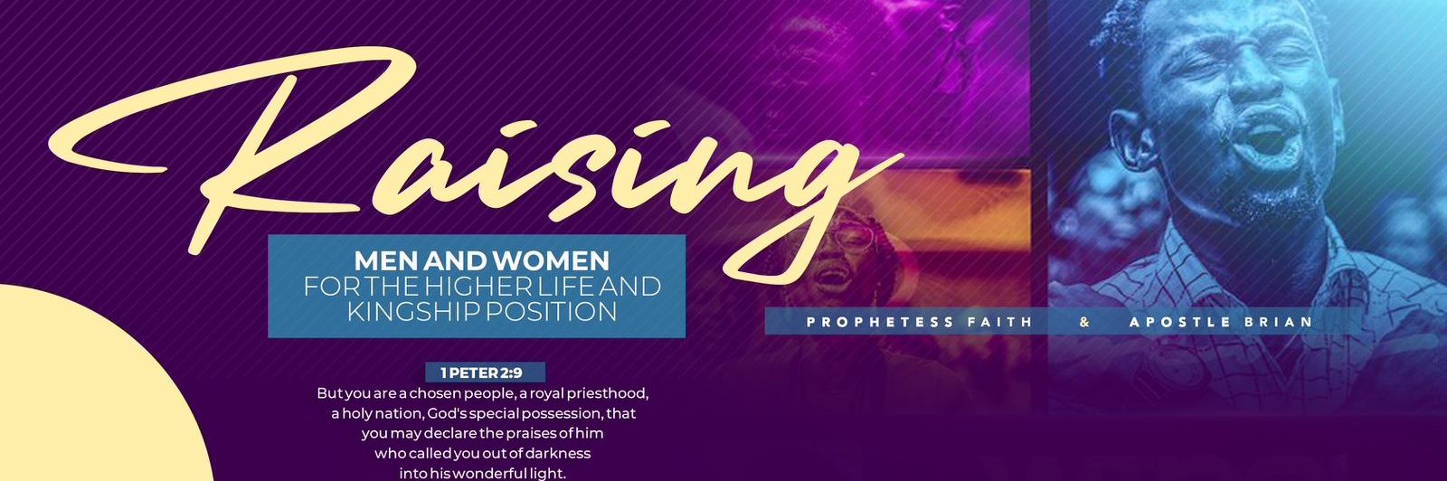 Apostle Brian kajawo's banner