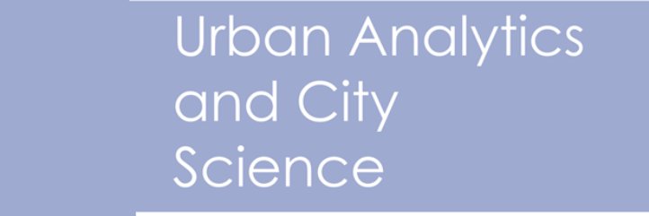 E&P B: Urban Analytics and City Science banner