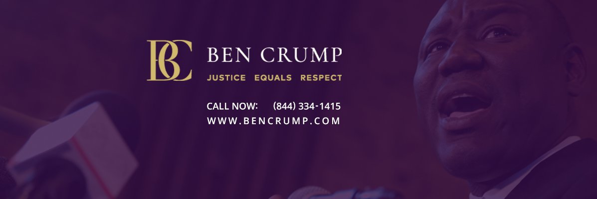 Ben Crump Law, PLLC's banner