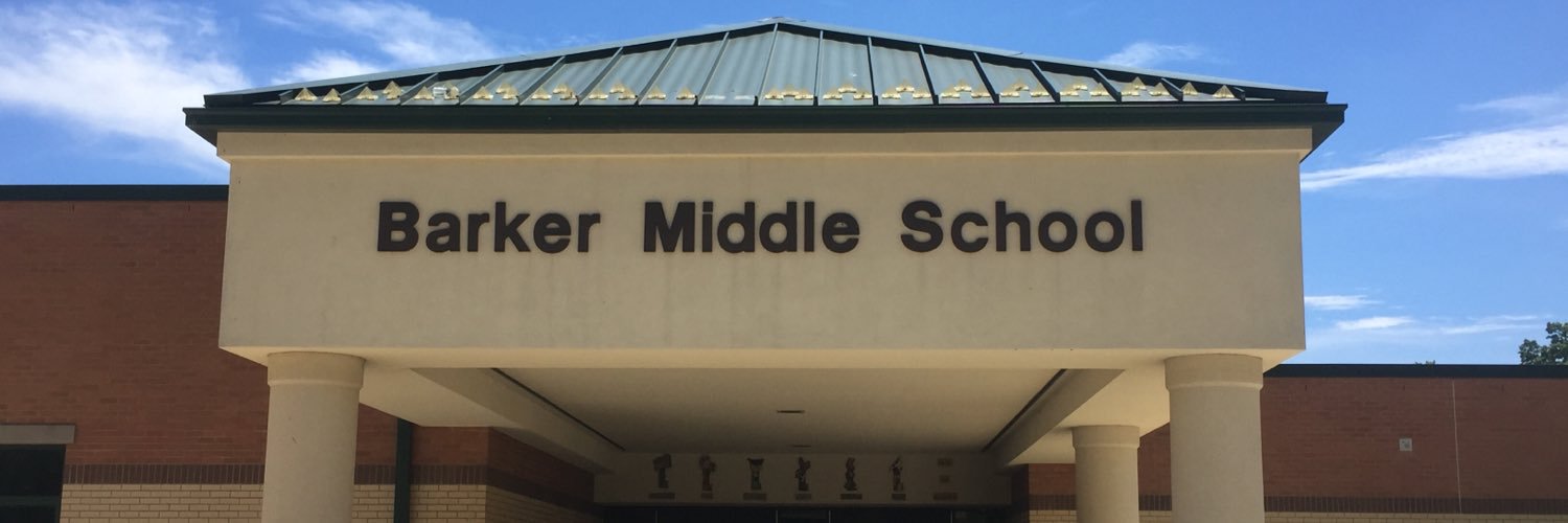 Barker Middle School banner