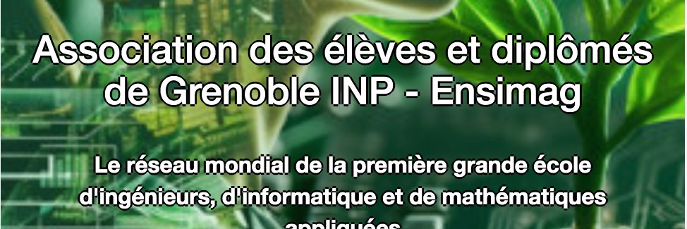 Ensimag Alumni banner