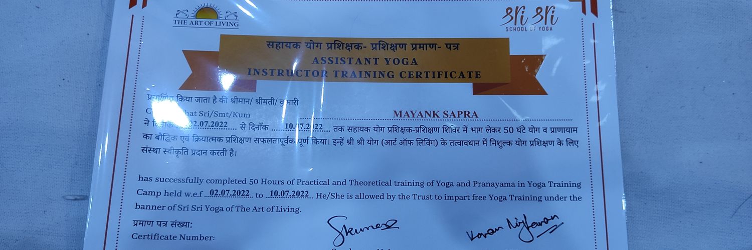 MayankSapra94's profile banner image