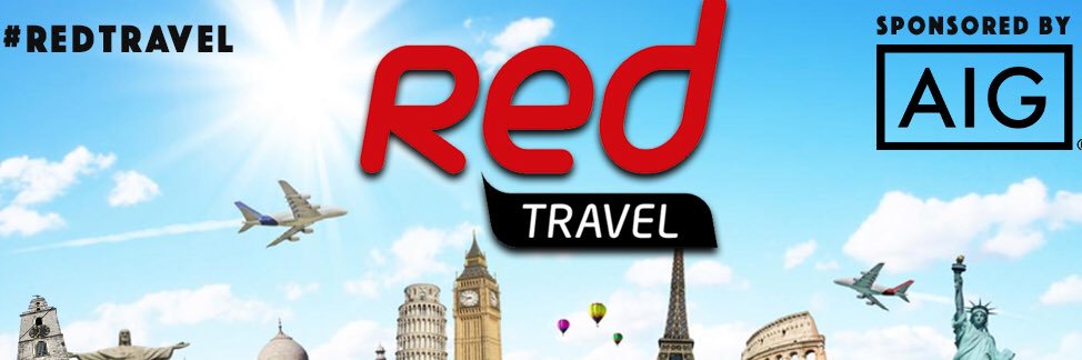 Red Travel banner
