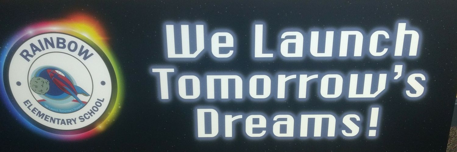 Rainbow Elementary banner