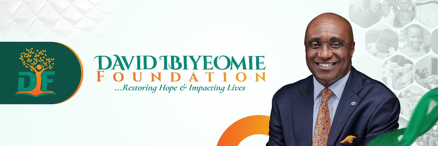 David Ibiyeomie Foundation banner