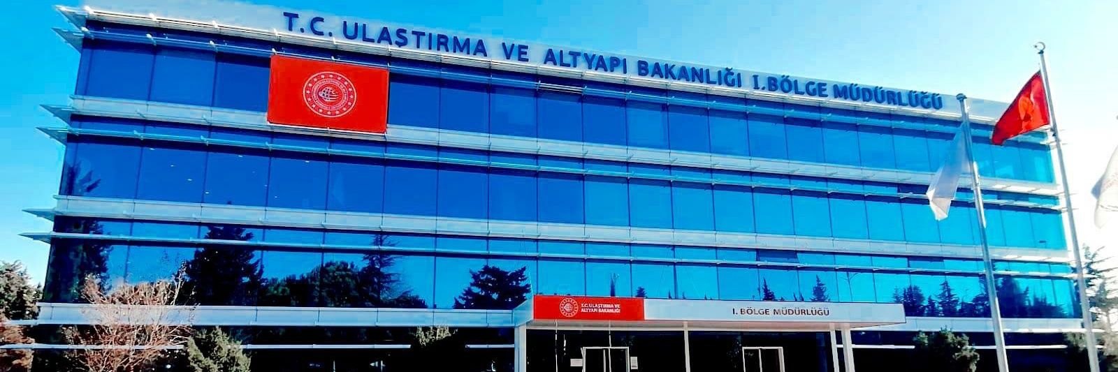 Ulaştırma ve Altyapı Bakanlığı l.Bölge Müdürlüğü banner