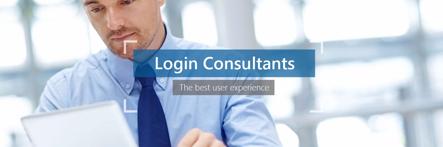 Login Consultants DE banner