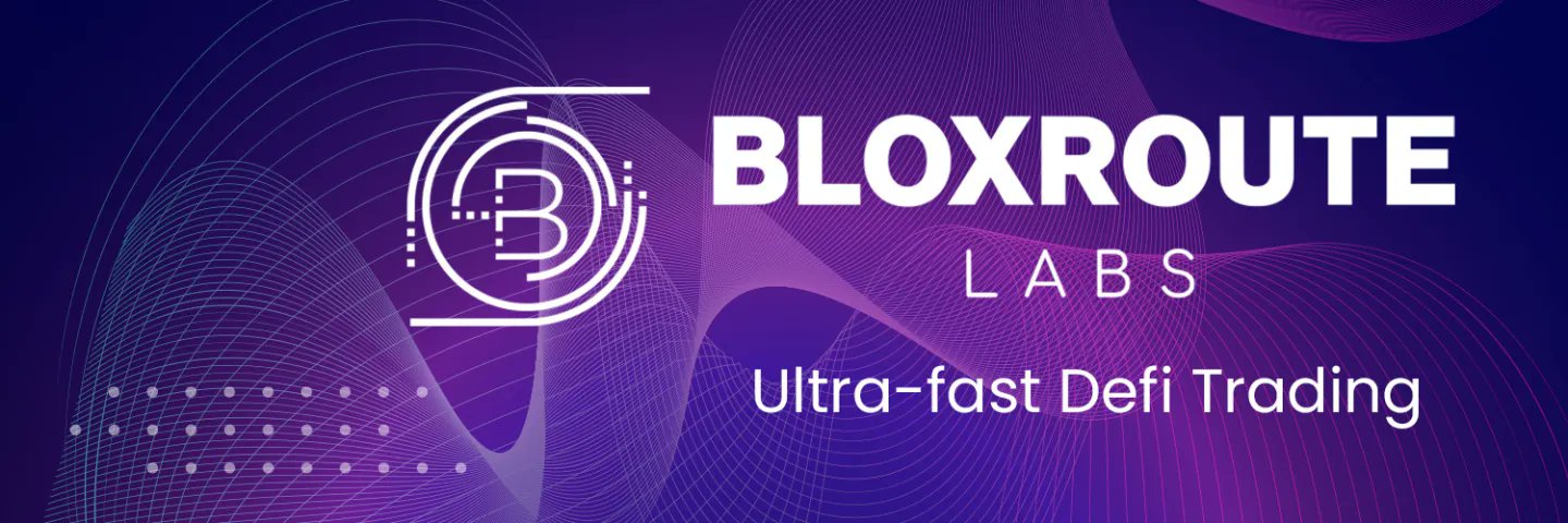 bloXroute's banner