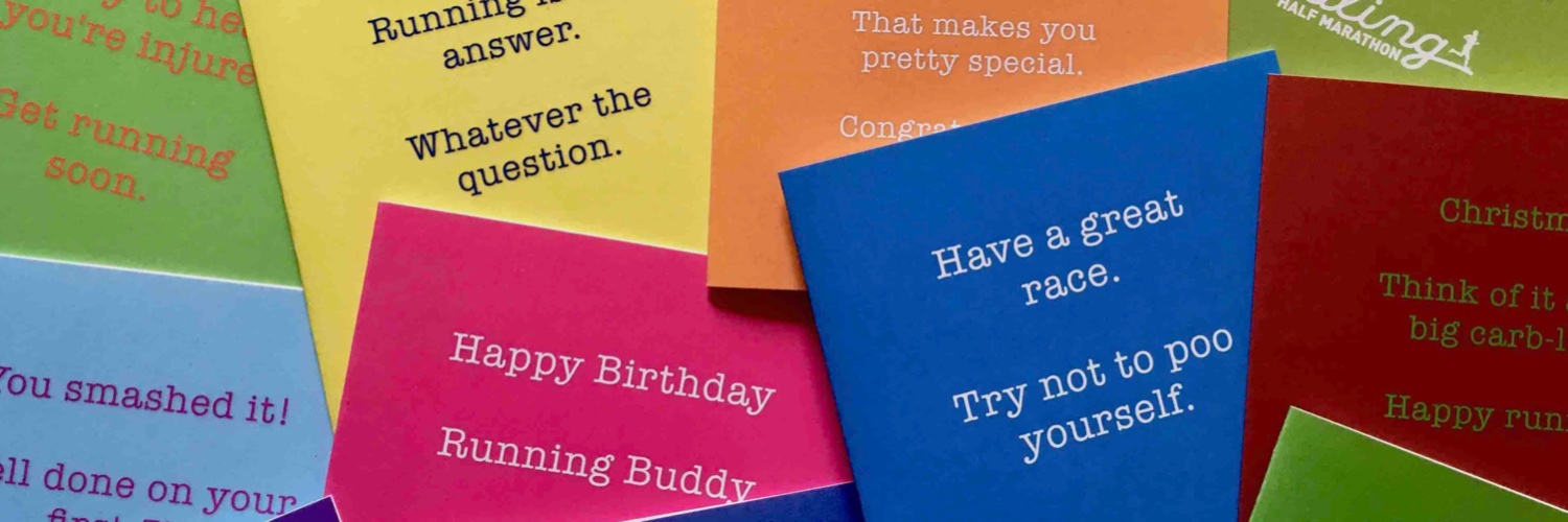Running Cards UK banner
