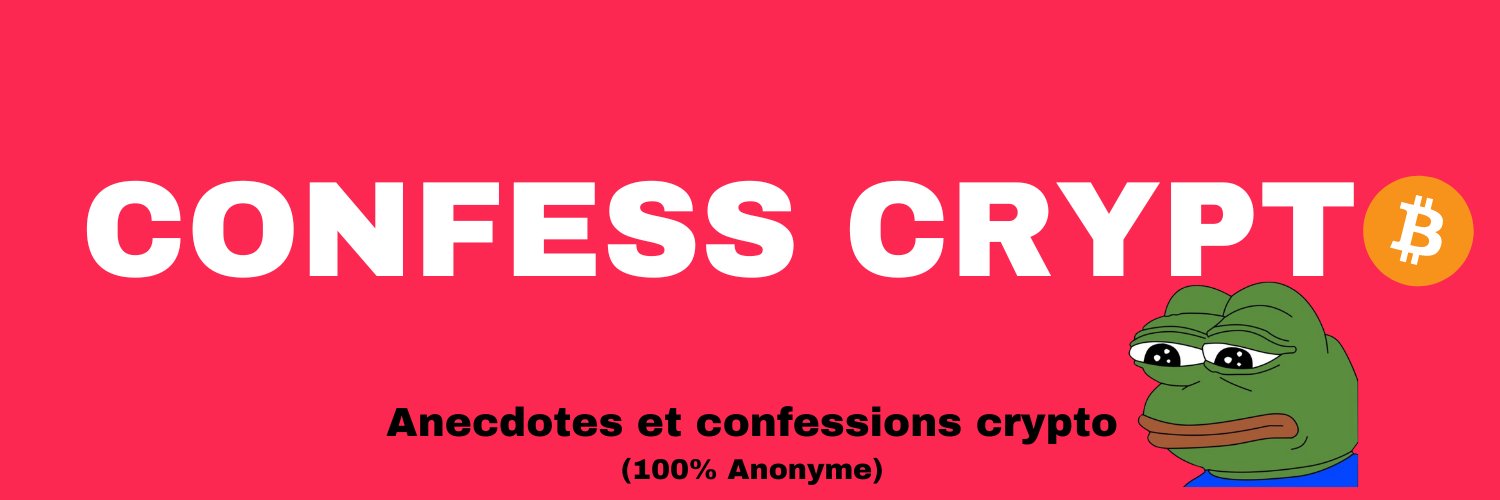 CONFESS CRYPTO banner