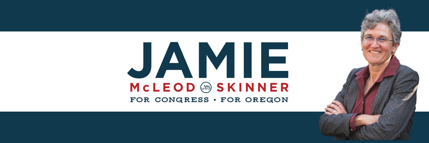 Jamie McLeod-Skinner for Oregon Profile Banner