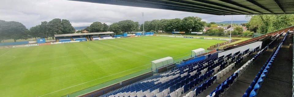 Stranraer FC's banner