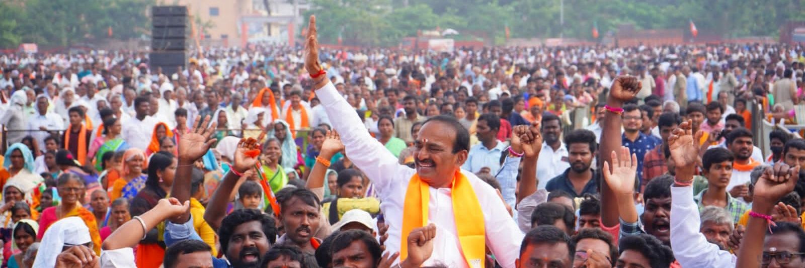 Eatala Rajender's banner