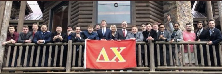 Delta Chi Kent State banner