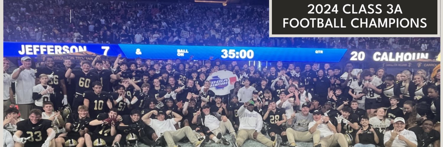 Calhoun Football's banner
