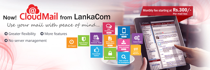 LankaCom banner